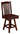 conestoga swivel barstool, Bar stool, swivel stool, swivel chair, high top chair, kitchen island stool, hardwood stool, handmade furniture