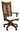 larson mission desk chair, Desk chair, office chair, hardwood office chair, roller chair, handmade furniture, amish style furniture