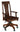 lyndon desk chair, Desk chair, office chair, hardwood office chair, roller chair, handmade furniture, amish style furniture