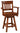 ottawa swivel bar stool, Bar stool, swivel stool, swivel chair, high top chair, kitchen island stool, hardwood stool, handmade furniture