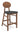 pacifico bar stool, Bar stool, high top chair, kitchen island stool, hardwood stools, amish style furniture, handmade furniture