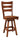 sierra swivel bar stool, Bar stool, swivel stool, swivel chair, high top chair, kitchen island stool, hardwood stool, handmade furniture