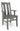 stowan arm chair, arm chair, hardwood chair, dining room chair, kitchen chair, amish style furniture, handmade furniture