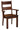 amhurst arm chair, arm chair, hardwood chair, dining room chair, kitchen chair, amish style furniture, handmade furniture