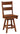 amhurst swivel barstool, Bar stool, swivel stool, swivel chair, high top chair, kitchen island stool, hardwood stool, handmade furniture