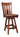 bayfield swivel barstool, Bar stool, swivel stool, swivel chair, high top chair, kitchen island stool, hardwood stool, handmade furniture