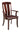 cheyenne arm chair, arm chair, hardwood chair, dining room chair, kitchen chair, amish style furniture, handmade furniture