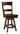 Cody Swivel Barstool, Bar stool, swivel stool, swivel chair, high top chair, kitchen island stool, hardwood stool, handmade furniture
