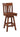metro swivel bar stool, Bar stool, swivel stool, swivel chair, high top chair, kitchen island stool, hardwood stool, handmade furniture