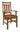 montreal arm chair, arm chair, hardwood chair, dining room chair, kitchen chair, amish style furniture, handmade furniture