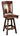 omaha swivel bar stool, Bar stool, swivel stool, swivel chair, high top chair, kitchen island stool, hardwood stool, handmade furniture