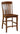 richland bar stool, Bar stool, high top chair, kitchen island stool, hardwood stools, amish style furniture, handmade furniture