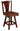 woodville swivel stool, Bar stool, swivel stool, swivel chair, high top chair, kitchen island stool, hardwood stool, handmade furniture